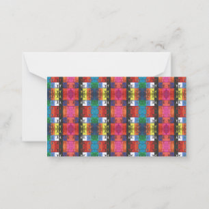 Tarjeta Pequeña Arte pop no.1 de Yeshaya Dank - unidad y armonía