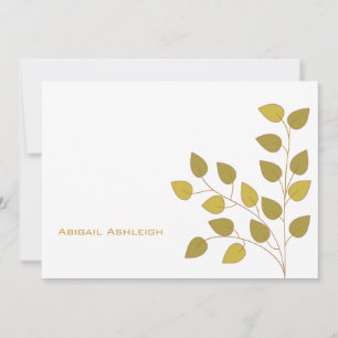 Tarjeta Pequeña Aspen Note Card