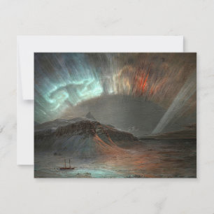 Tarjeta Pequeña Aurora Borealis