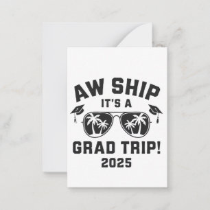 Tarjeta Pequeña Aw Ship es un juego de viajes de verano 2025