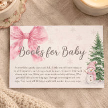 Baby Fuera Hace Frío Libros Rosa para Baby Shower