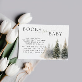 Tarjeta Pequeña Baby It's Cold Fuera de la Solicitud de Baby Showe