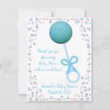 Baby Rattle Shower Favor, EOS lip Balm