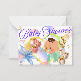 Tarjeta Pequeña Baby Shower