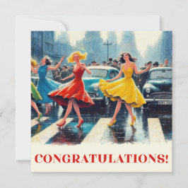 Tarjeta Pequeña Baile Crosswalk 2