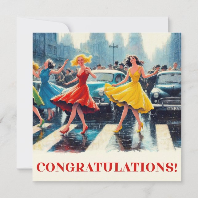 Tarjeta Pequeña Baile Crosswalk 2 (Anverso)