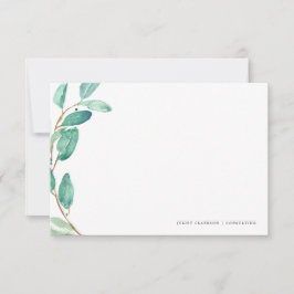 Tarjeta Pequeña Bayou Botanical | Estacionario