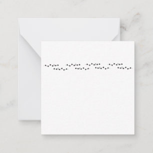 Tarjeta Pequeña BE MINE - Agradable San Valentín moderno personali