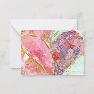 Tarjeta Pequeña 'be mine' valentine