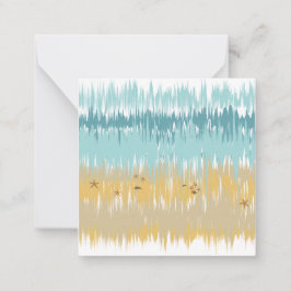 Tarjeta Pequeña Beach wave