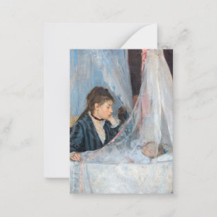 Tarjeta Pequeña Berthe Morisot - La cuna