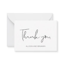 Bienvenida Elegante Boda Pequeña Gracias