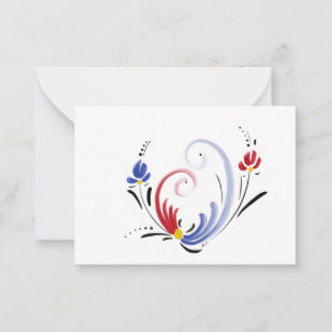 Tarjeta Pequeña Blank notecards