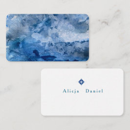 Tarjeta Pequeña Blue Wave Card.