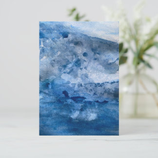 Tarjeta Pequeña Blue Wave Card