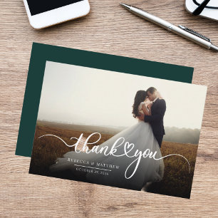 Tarjeta Pequeña Boda de guión gráfico de presupuesto Gracias