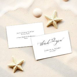 Tarjeta Pequeña Boda de guiones modernos