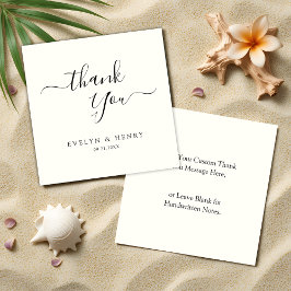 Tarjeta Pequeña Boda de guiones negros Minimalistas de presupuesto