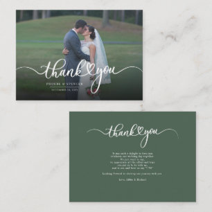 Tarjeta Pequeña Boda de presupuesto guión gráfico Gracias