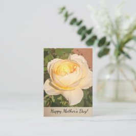 Tarjeta Pequeña Boho Floral Ephemera photo