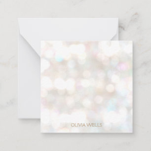 Tarjeta Pequeña Bokeh sutil