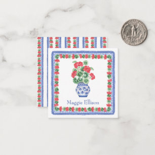 Tarjeta Pequeña Bolsa de Chinoiserie de gabinetes de regalo de Ger