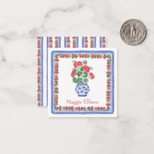 Tarjeta Pequeña Bolsa de Chinoiserie de gabinetes de regalo de Ger