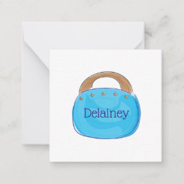 Tarjeta Pequeña Bolsa Preppy Bermuda Personalizada