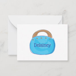 Tarjeta Pequeña Bolsa Preppy Bermuda Personalizada