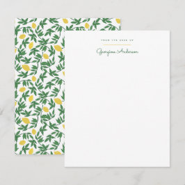 Tarjeta Pequeña Bonita historia personal de Lemons