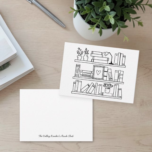 Tarjeta Pequeña Book Club Personalized Correspondence (Subido por el creador)