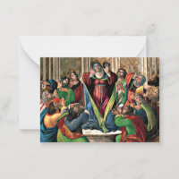 Botticelli - El Descenso del Espíritu Santo