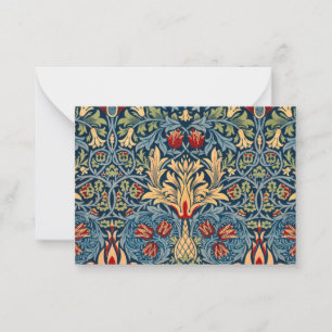 Tarjeta Pequeña Cabeza de serpiente, fondo de pantalla de flores d
