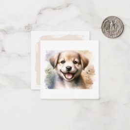Tarjeta Pequeña Cachorro