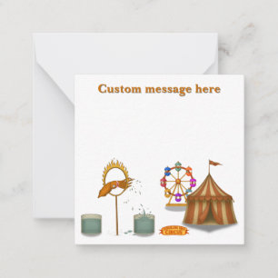 Tarjeta Pequeña Calamar Squirty