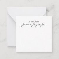 Caligrafía estilosa manuscrita moderna