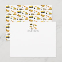 Camiones de Construcción Personalizados para Niños