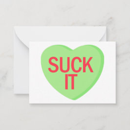 Tarjeta Pequeña Candy Heart - CHÚPALA