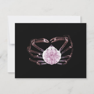 Tarjeta Pequeña Cangrejo de rayos X