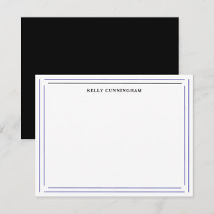 Tarjeta Pequeña Carácter personalizado de doble borde-posición pro