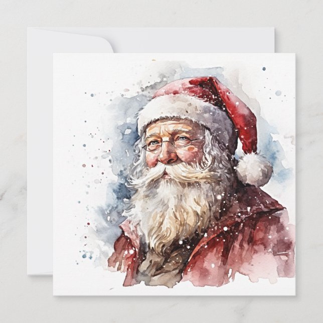 Tarjeta Pequeña "Cartas a Santa Claus: Enviando deseos a los Navid (Anverso)