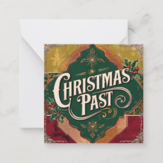 Tarjeta Pequeña cartas de navidades anteriores