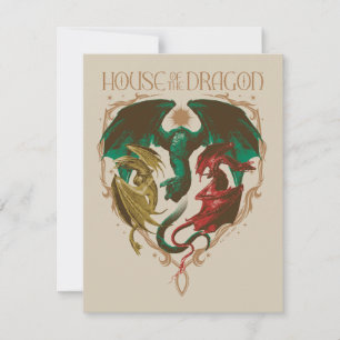 Tarjeta Pequeña Casa del Dragón Dragon Shield