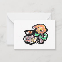 Cat and flowers  fun