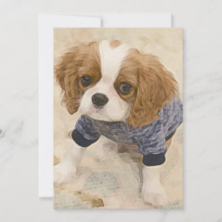 Tarjeta Pequeña Cavalier King Charles Spaniel card