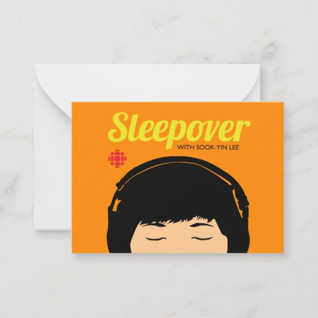 Tarjeta Pequeña CBC Sleepover (Anverso)
