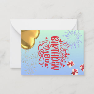 Tarjeta Pequeña Celebra tu