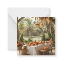 Cena de Acción de Gracias en los trópicos