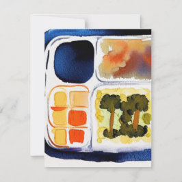 Tarjeta Pequeña Cena de TV