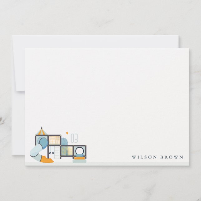 Tarjeta Pequeña Centro de juego suave gimnasio de selva interior c (Anverso)